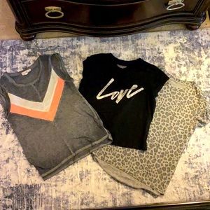 3 T-shirts all 3 $10!